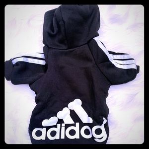 Small breed adidog hoodie